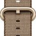 Curea iUni compatibila cu Apple Watch 1/2/3/4/5/6/7, 38mm, Nylon, Woven Strap, Brown